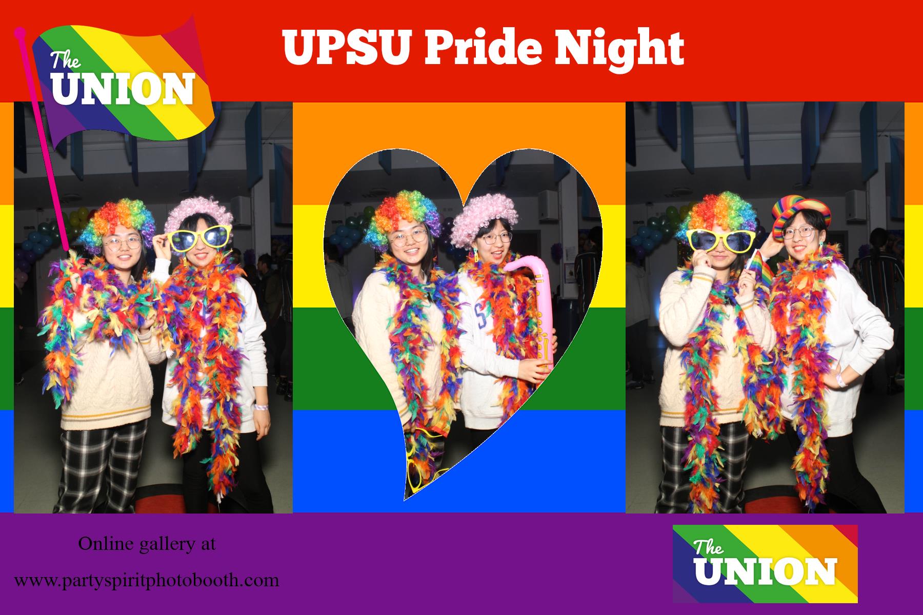 UPSU Pride Night | View more photos from the event at gallery.partyspiritphotobooth.com/u/PartySpiritPhotoBooth/UPSU-Pride-Night